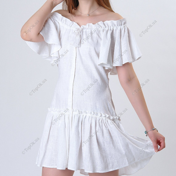 Купити Біла сукня вишиванка ГЛОРИЯ (Gloria)