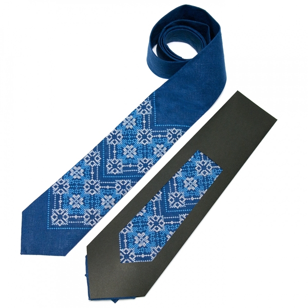 Купити Вишита краватка з льону НАШI РEЧI (Nashi Rechi)