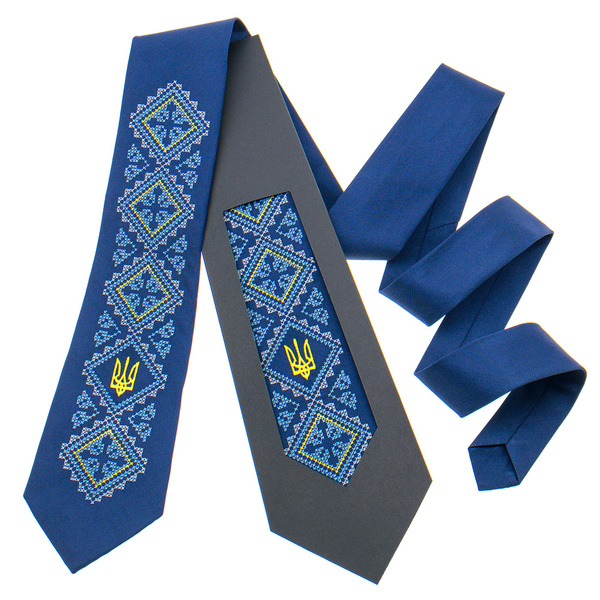 Купити Вишита краватка з тризубом НАШI РEЧI (Nashi Rechi)