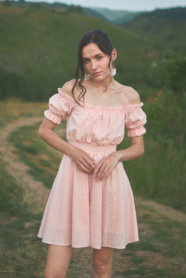 Купити Рожева сукня Мілія МОДА ТА СТИЛЬ (FASHION AND STYLE)