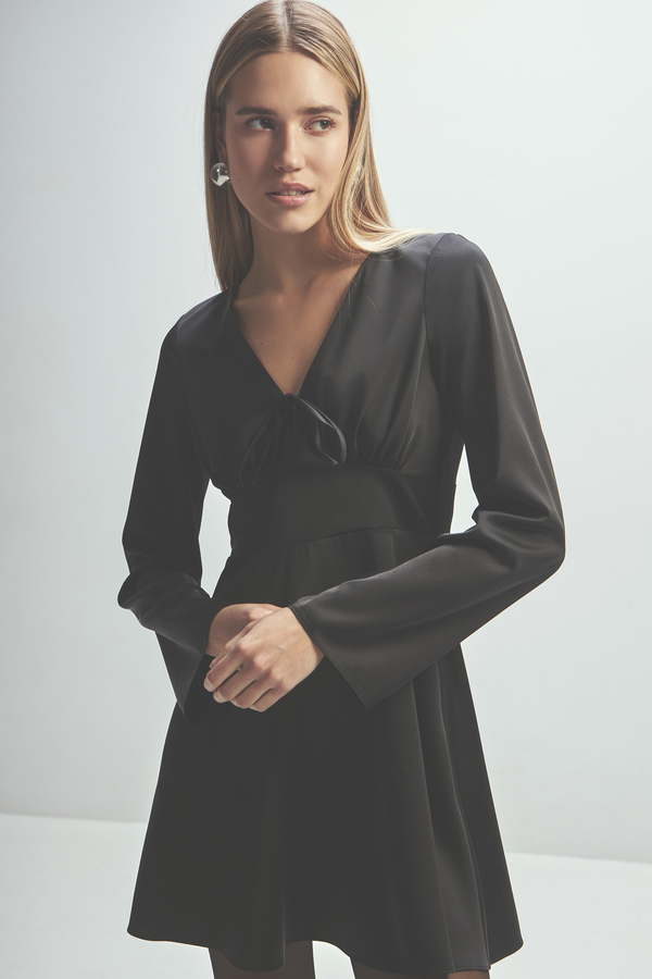 Купити Чорна жіноча сукня МОДА ТА СТИЛЬ (FASHION AND STYLE)