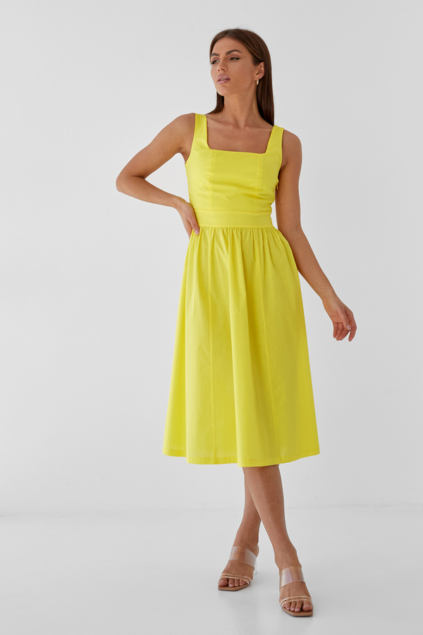 Купити Жовта сукня на бретелях АРТМОН (Artmon)