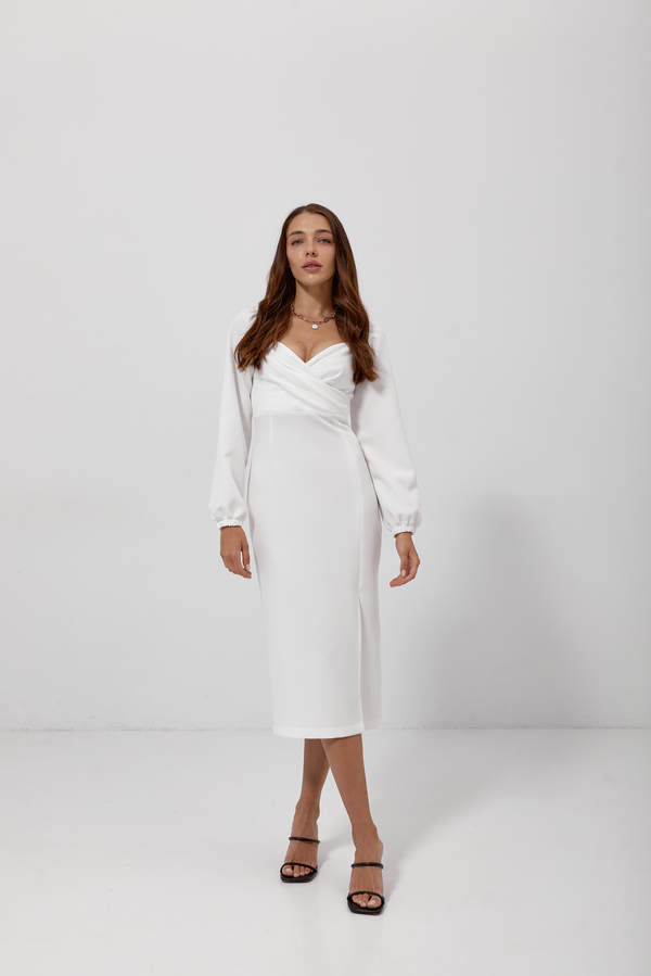 Купити Біла сукня міді АРТМОН (Artmon)