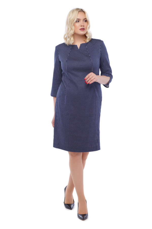 Купити Класична  синя сукня СЛОБОЖАНКА (Slobozhanka)
